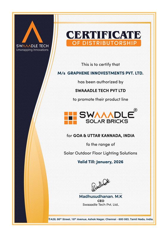 Swaaadle Certificate